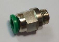 Штуцер Necta быстросъемный 251086 цанга 1.8 M - 6 mm